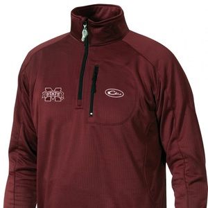 Mississippi State Drake Breathlite 1/4 zip pullover (L)